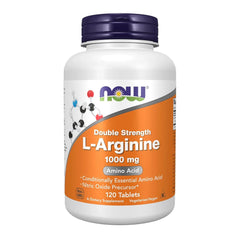 Now Foods Double Strength L-Arginine 1000mg | Amino Acid | 120 Tablets
