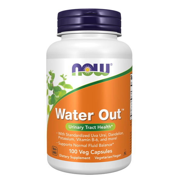 Now Foods Water Out Supplement | 100 Veg Capsules