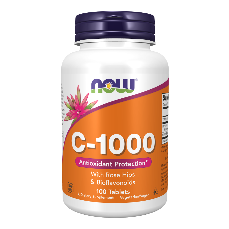 Now Foods Vitamin C-1000 Supplement | 100 Tablets