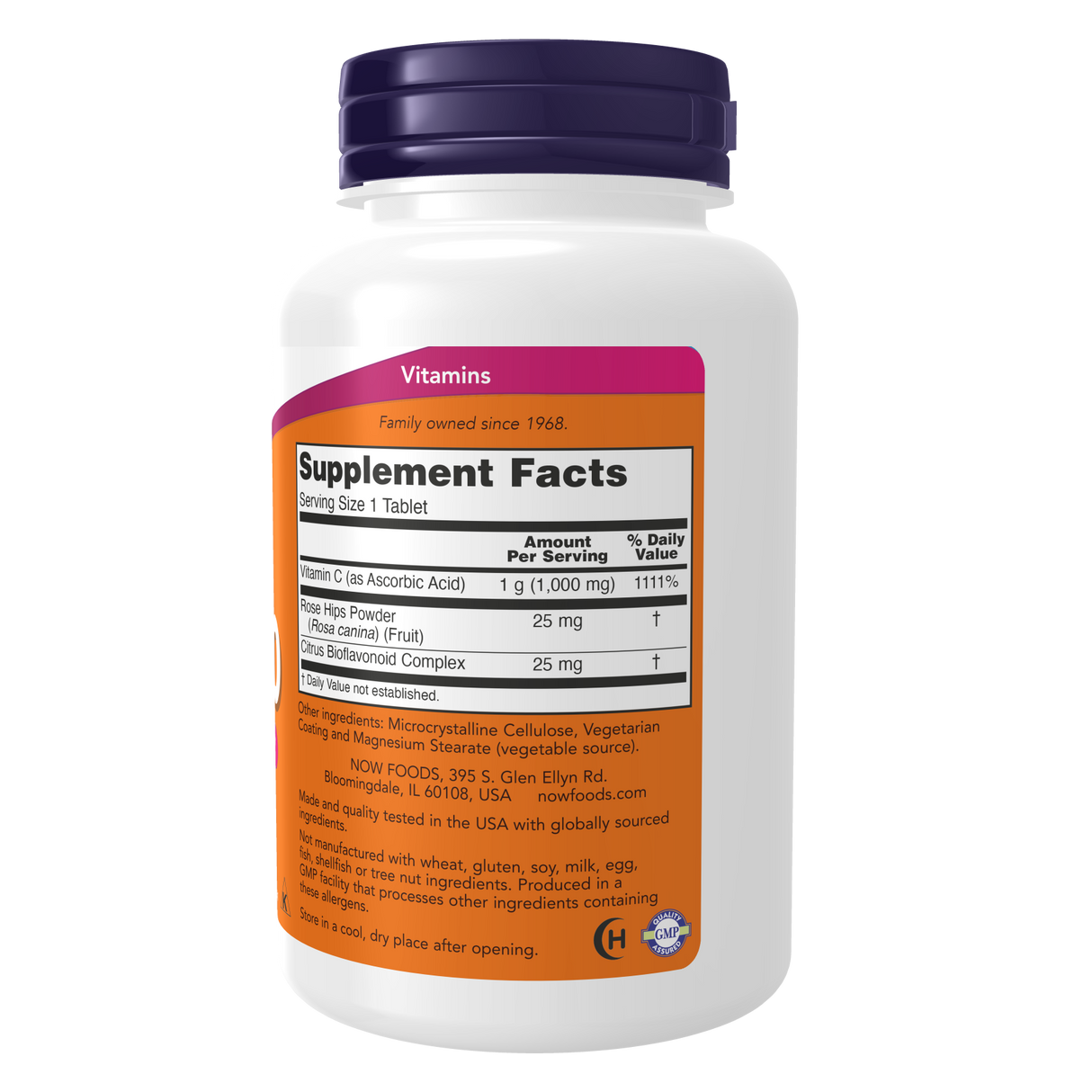Now Foods Vitamin C-1000 Supplement | 100 Tablets