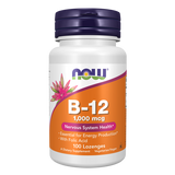 Now Foods Vitamin B12 1000mcg Supplement | 100 Lozenges