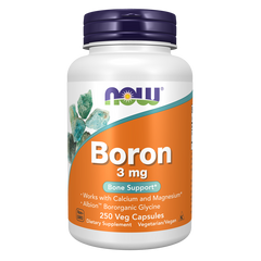 Now Foods Boron Supplement 3mg | 250 Veg Capsules