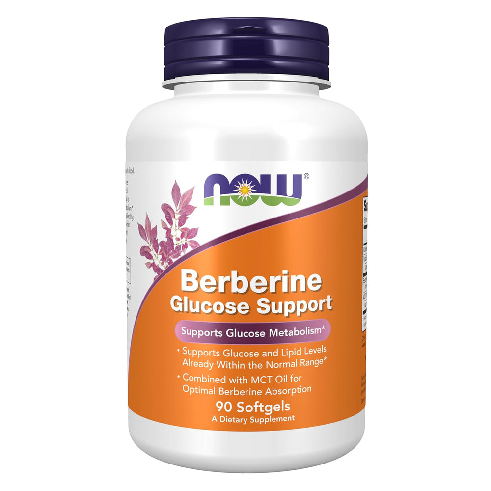 Now Foods Berberine Supplement | 90 Softgels