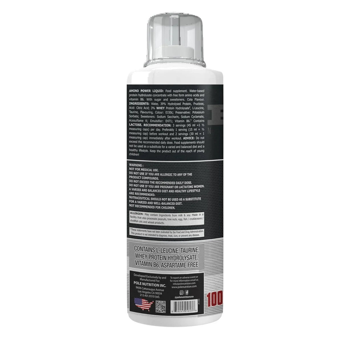 Pole Nutrition Amino Power Liquid