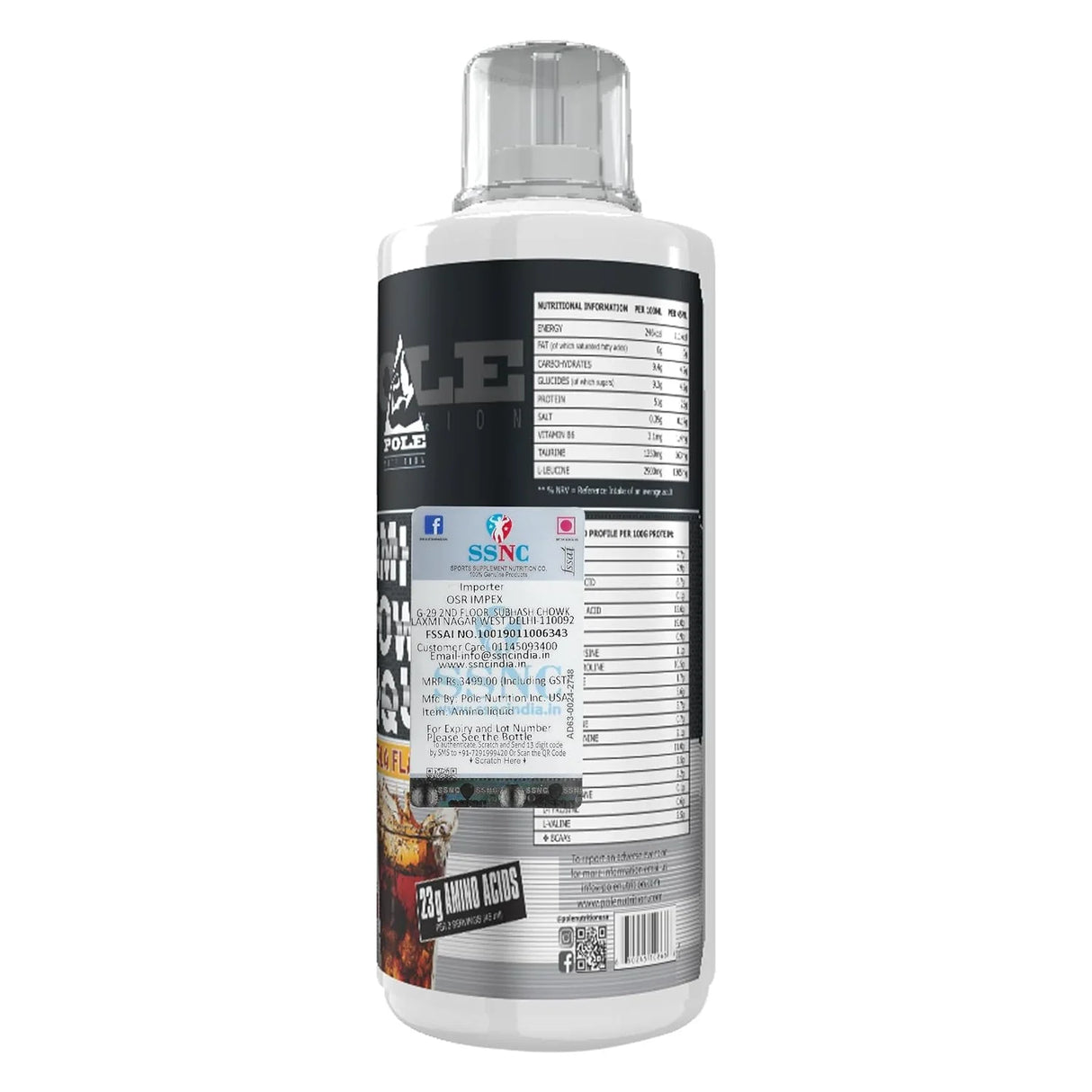 Pole Nutrition Amino Power Liquid