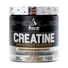 Pole Nutrition Micronized Creatine Monohydrate | Strength & Power | 300g