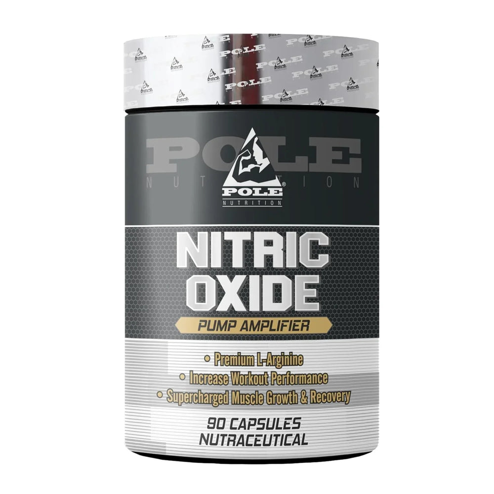 Pole Nutrition Nitric Oxide | Muscle Growth & Recovery Support | 90 Capsules