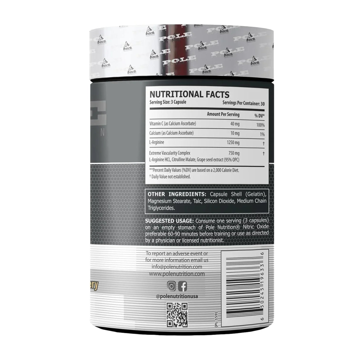 Pole Nutrition Nitric Oxide