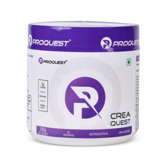 Proquest Creatine Micronized Monohydrate (Creaquest) | Lab Tested & Certified | Rapid Absorption | Enhanced Muscle Strength & Power | 250 Gm