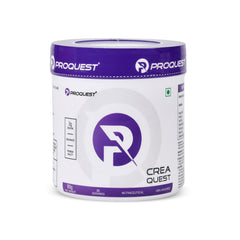 Proquest Creatine Micronized Monohydrate (Creaquest) | Lab Tested & Certified | Rapid Absorption | Enhanced Muscle Strength & Power | 90 Gm