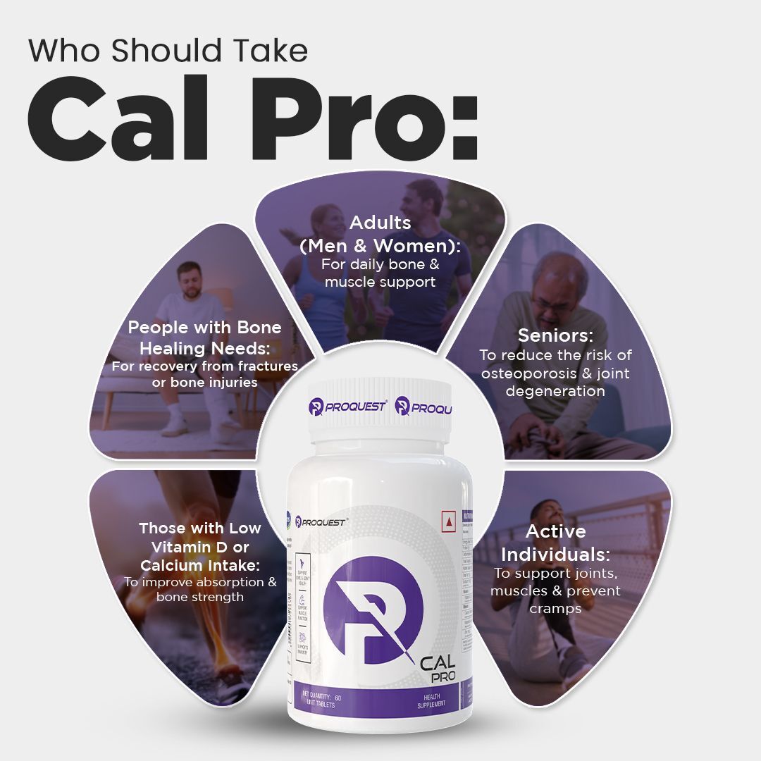 Proquest Fish Oil 1000Mg With Cal Pro Calcium Supplement