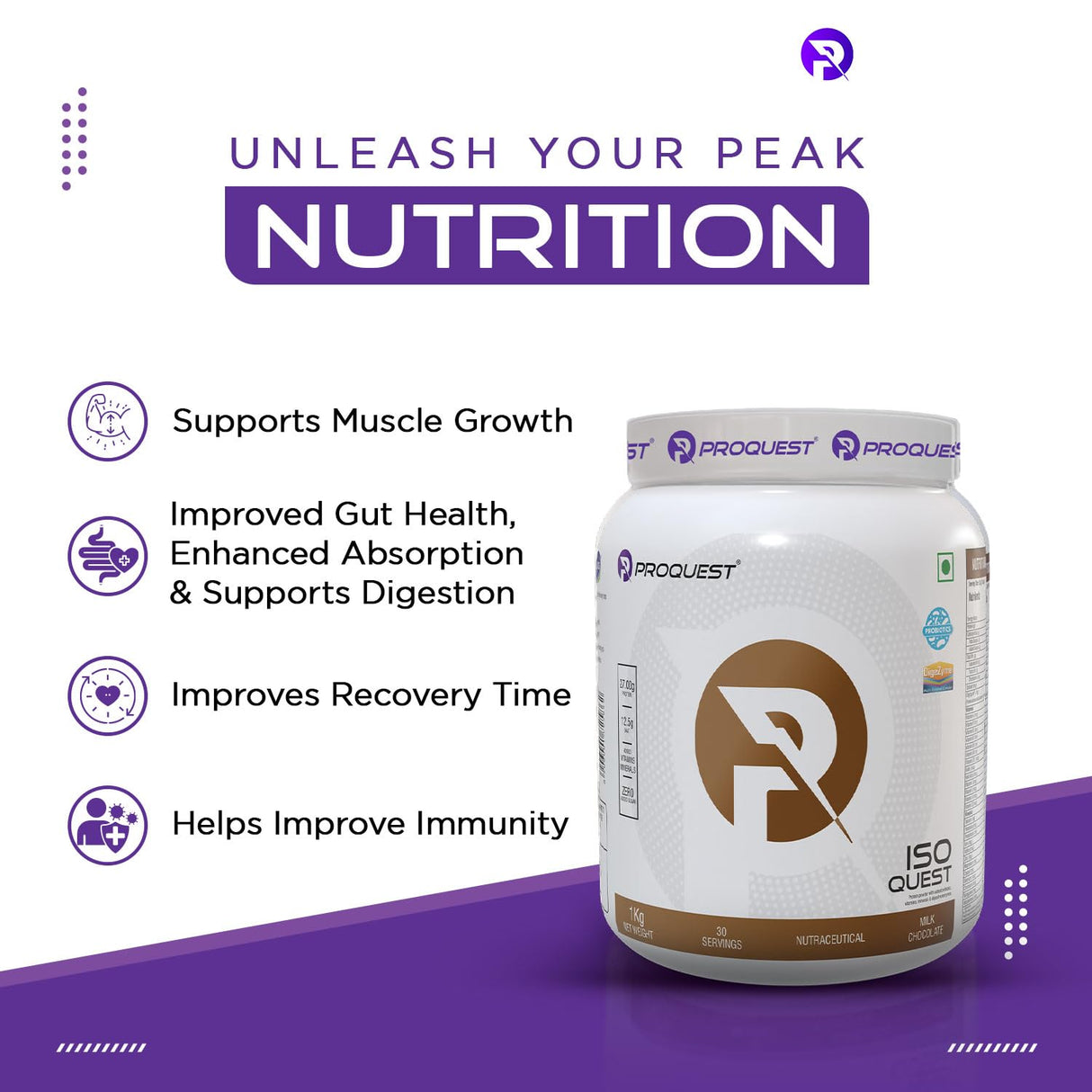 Proquest Isolate Whey Protein Iso Quest