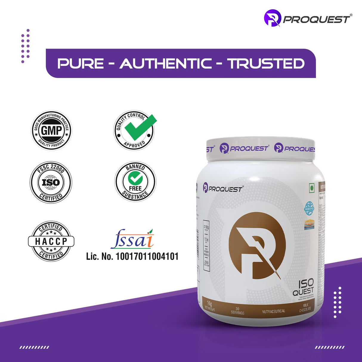Proquest Isolate Whey Protein Iso Quest