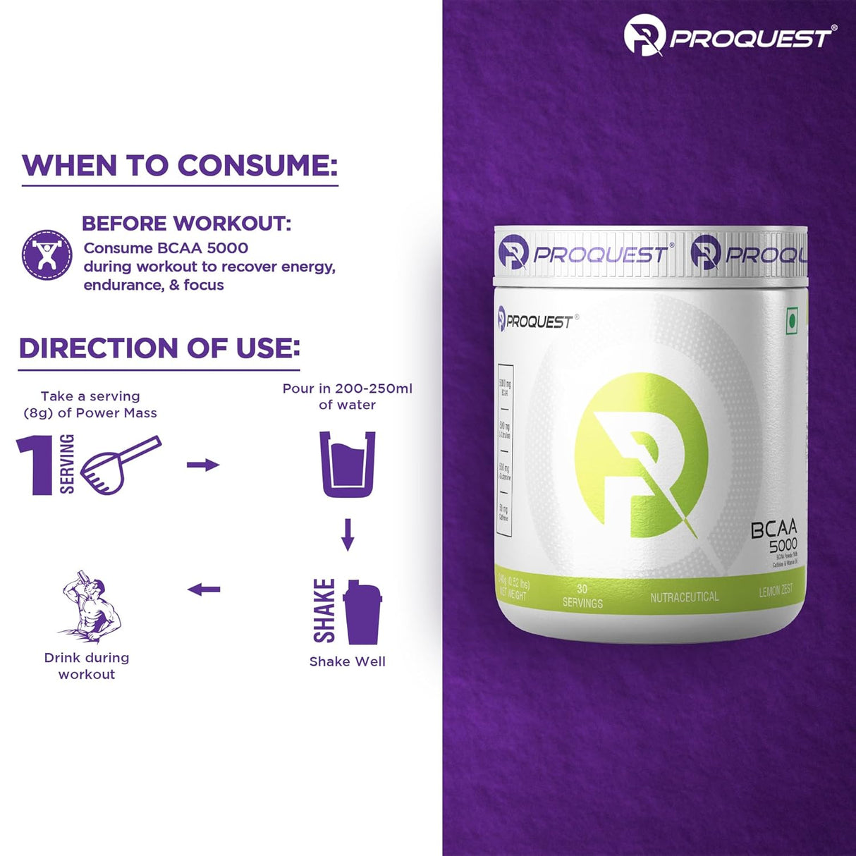 Proquest Nutrition Bcaa 5000