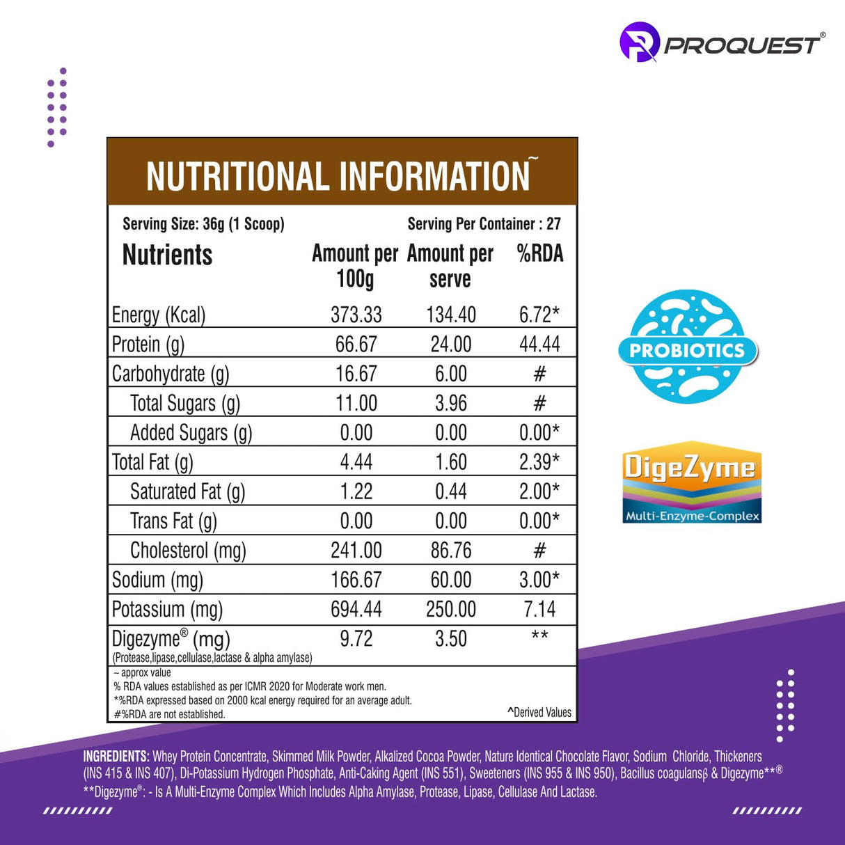 Proquest Whey Protein