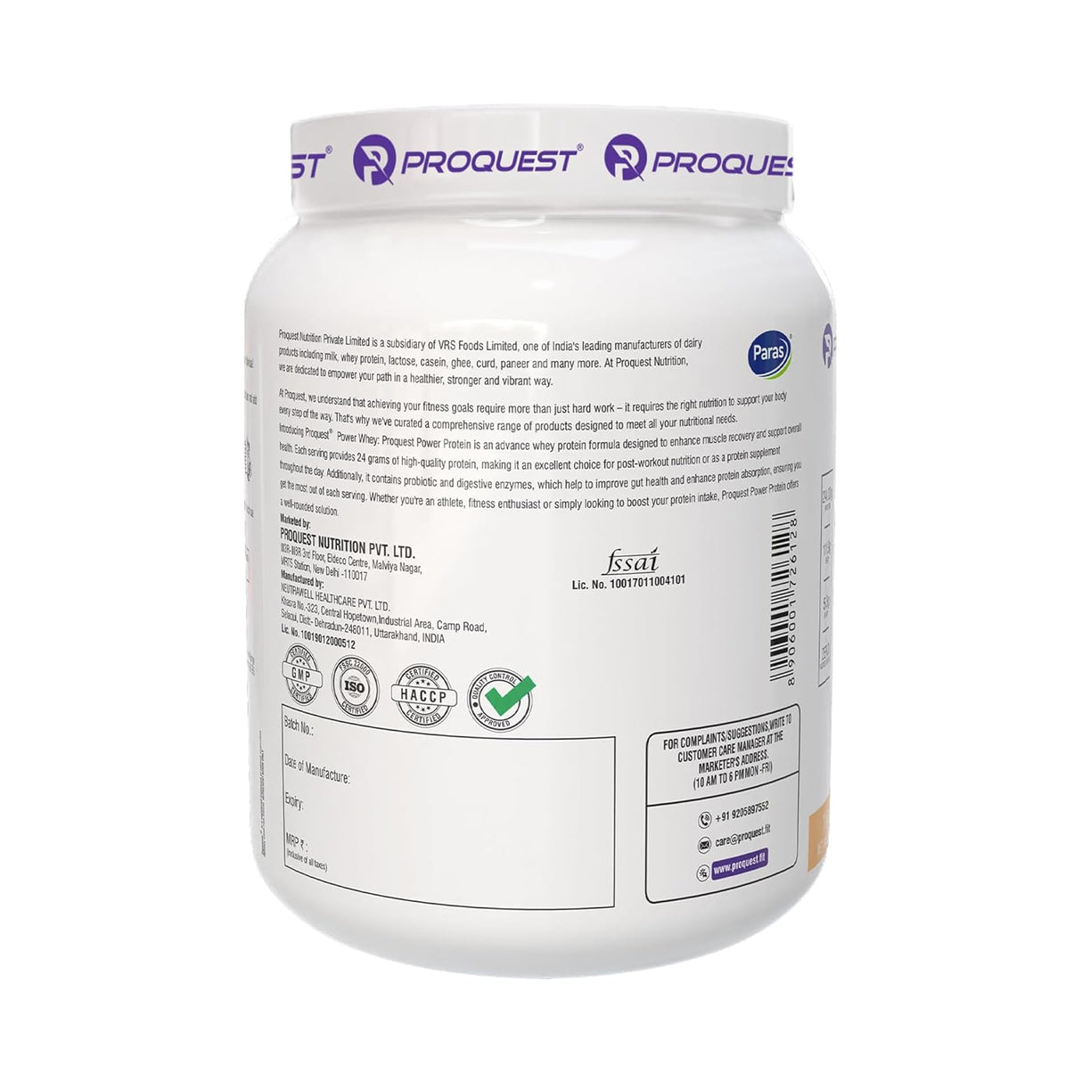 Proquest Whey Protein