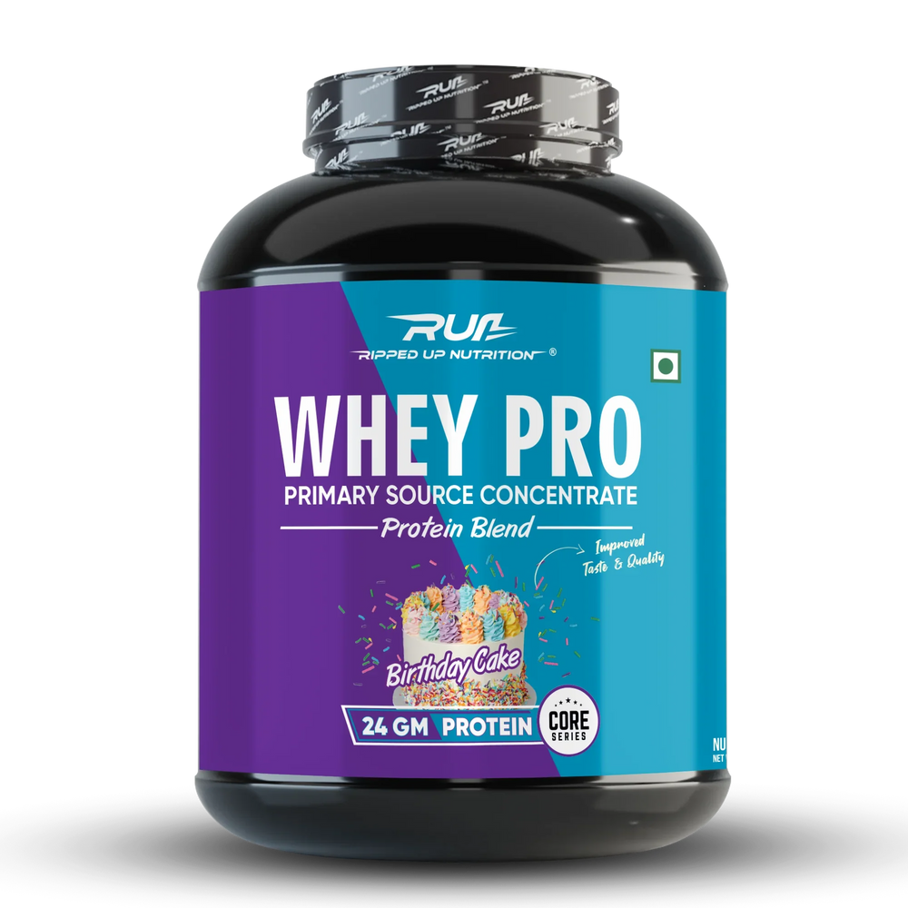 Ripped Up Nutrition Whey Pro (Trustified) | 24g Protein, 0g Sugar | 1.8 Kg, 55 Servings