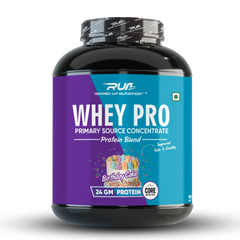 Ripped Up Nutrition Whey Pro (Trustified) | 24g Protein, 0g Sugar | 1.8 Kg, 55 Servings