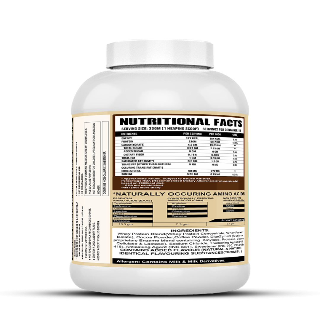 Ripped Up Nutrition Whey Pro (Trustified) 1.8 Kg, 55 Servings