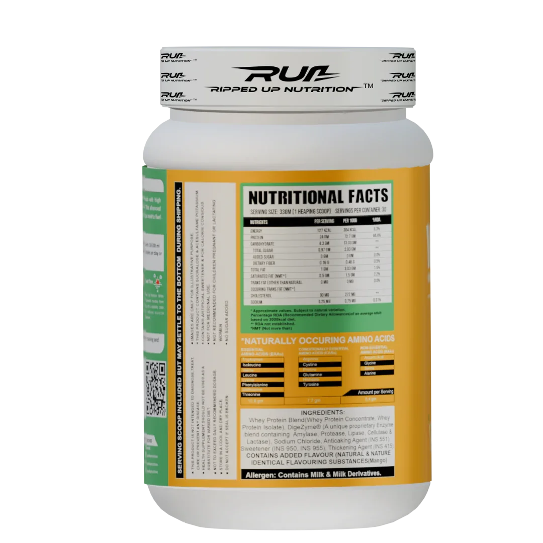 Ripped Up Nutrition Whey Pro (Trustified) 1 Kg, 30 Servings