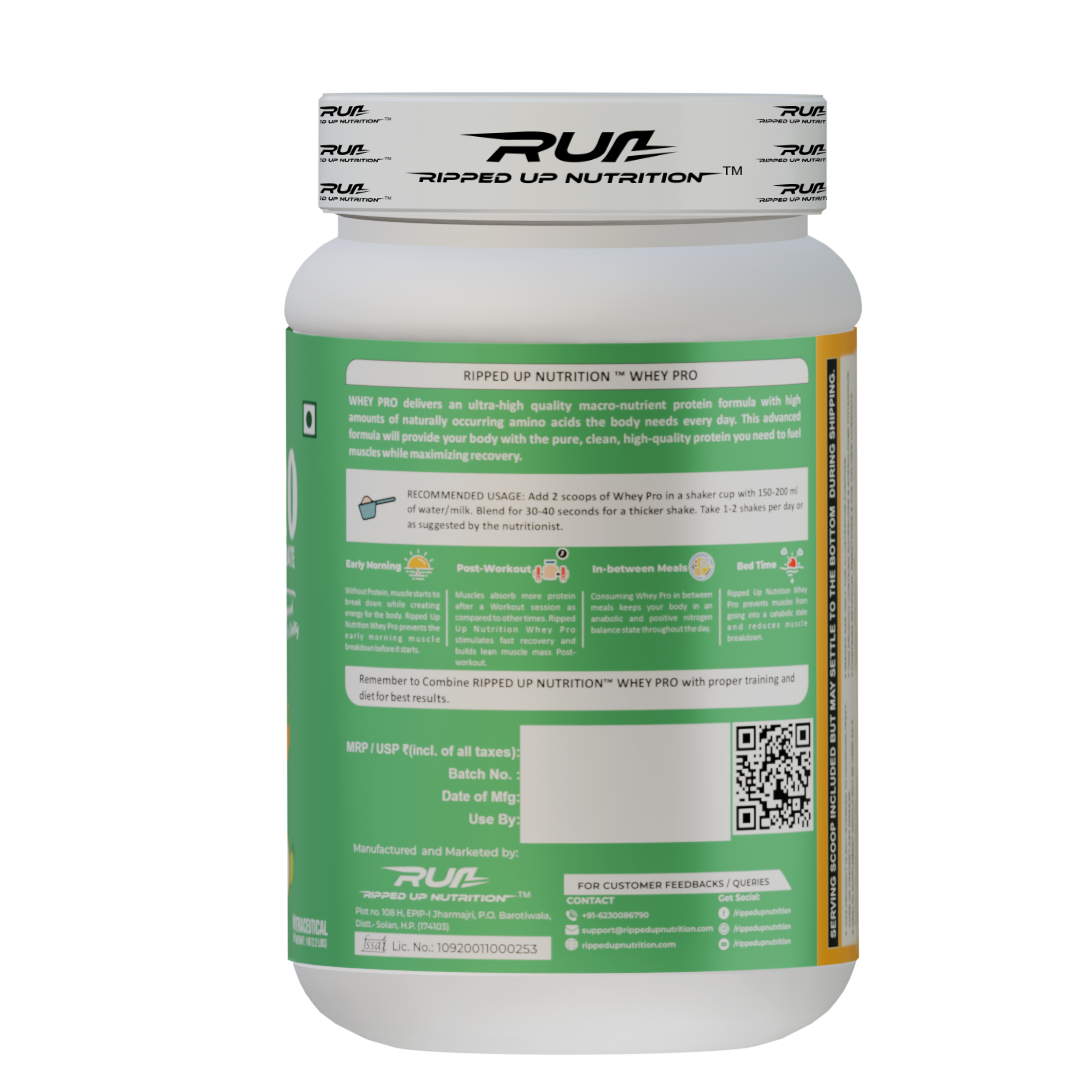 Ripped Up Nutrition Whey Pro (Trustified) 1 Kg, 30 Servings