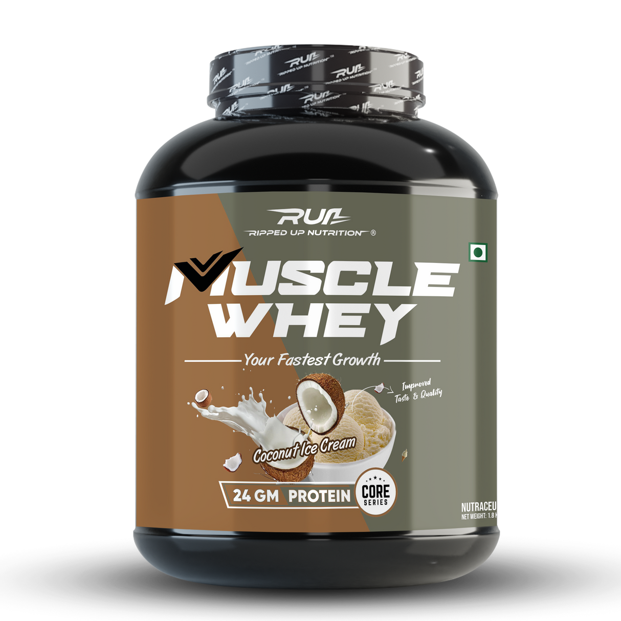 Ripped Up Nutrition Muscle Whey 1.8 Kg, 50 Servings