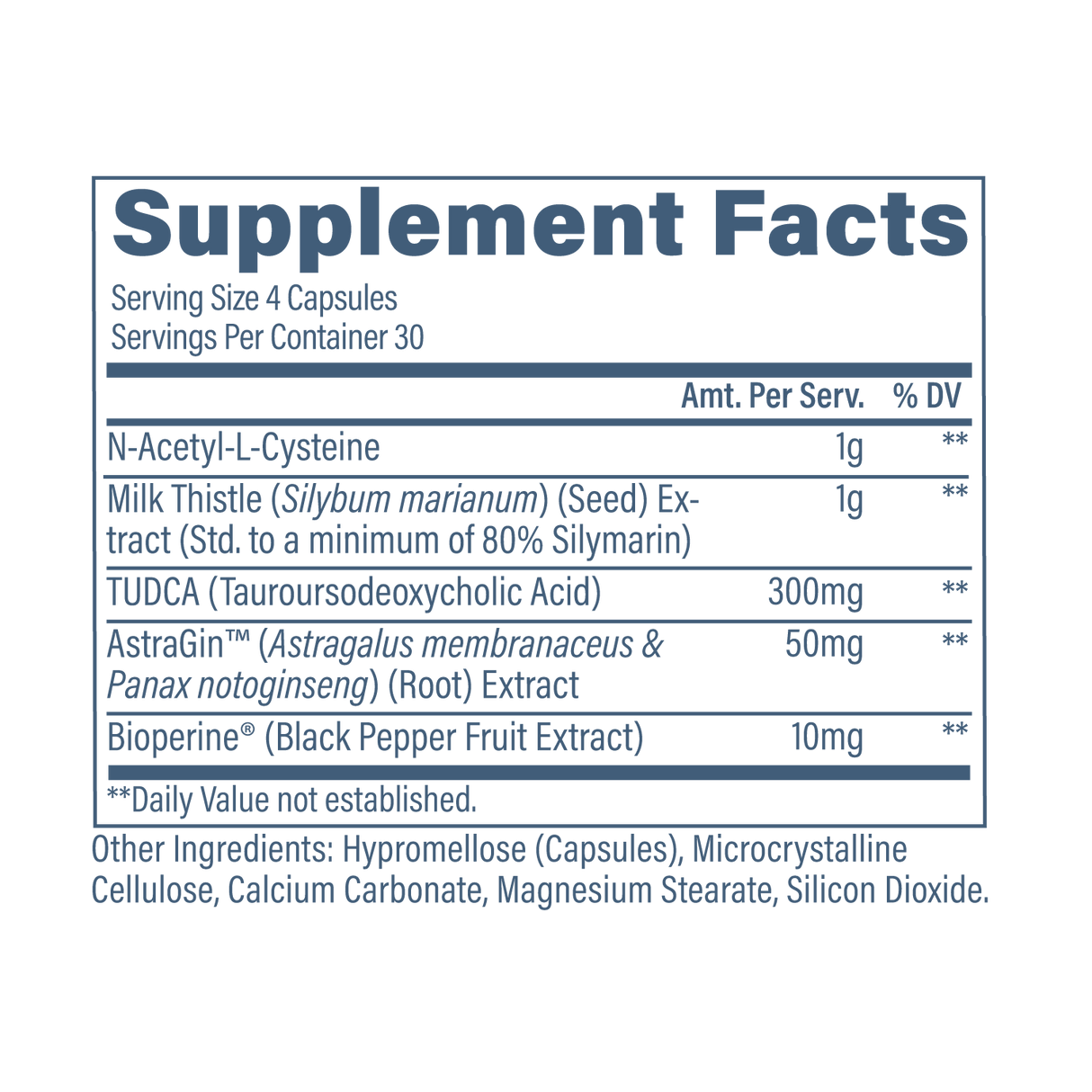 Revive MD Milk Thistle Liver Support Supplement – 120 Capsules