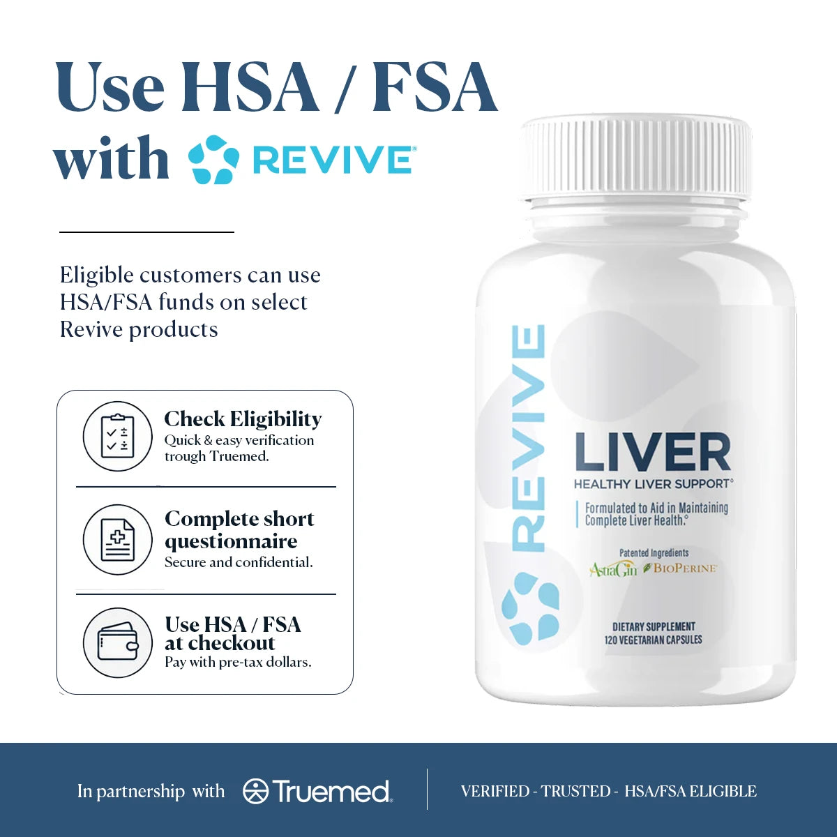 Revive MD Milk Thistle Liver Support Supplement – 120 Capsules