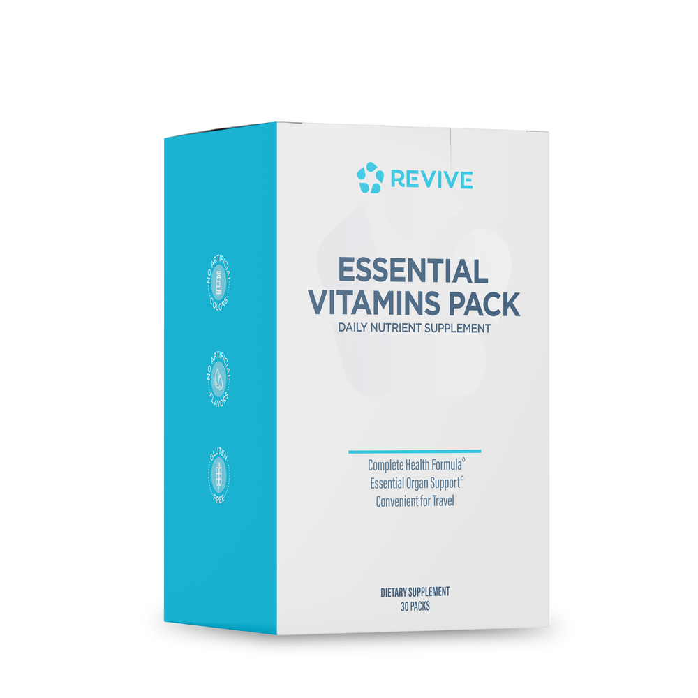 Revive MD Essential Vitamin Packs | Daily Multivitamin | 30 Packets