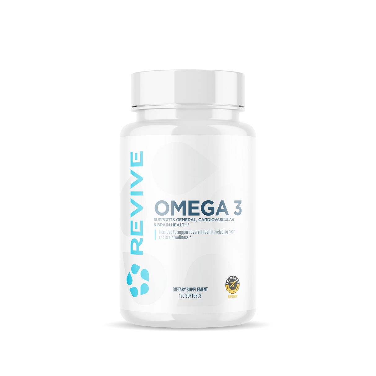Revive MD Omega 3 Fish Oil Supplement | 120 Softgels | EPA & DHA