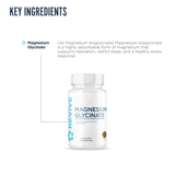 Revive MD Magnesium Glycinate Supplement | 120 Vegetarian Capsules