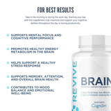 Revive MD Brain Plus Capsules 150 Count | Cognitive Support Formula