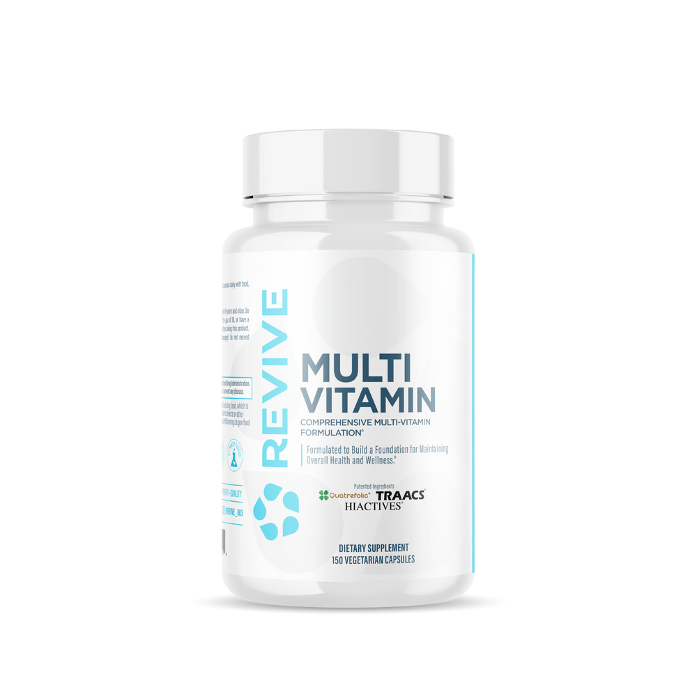 Revive MD Multivitamin Supplement 150 Capsules | Daily Vitamins, Zinc, Magnesium & NAC