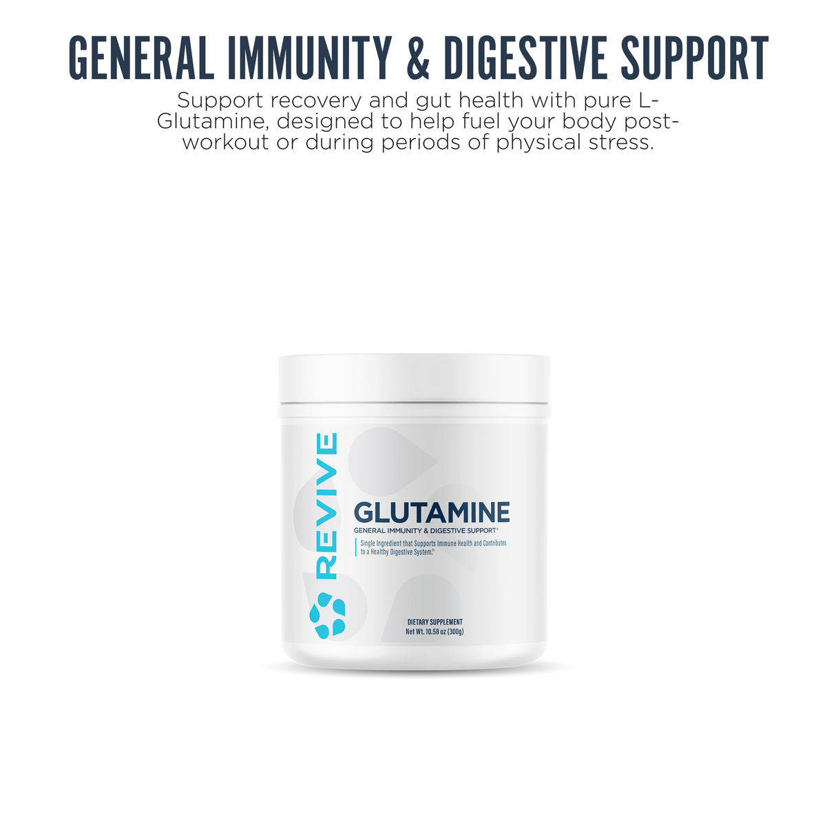 Revive MD L-Glutamine Powder 30 Servings | Gut & Recovery Support Supplement