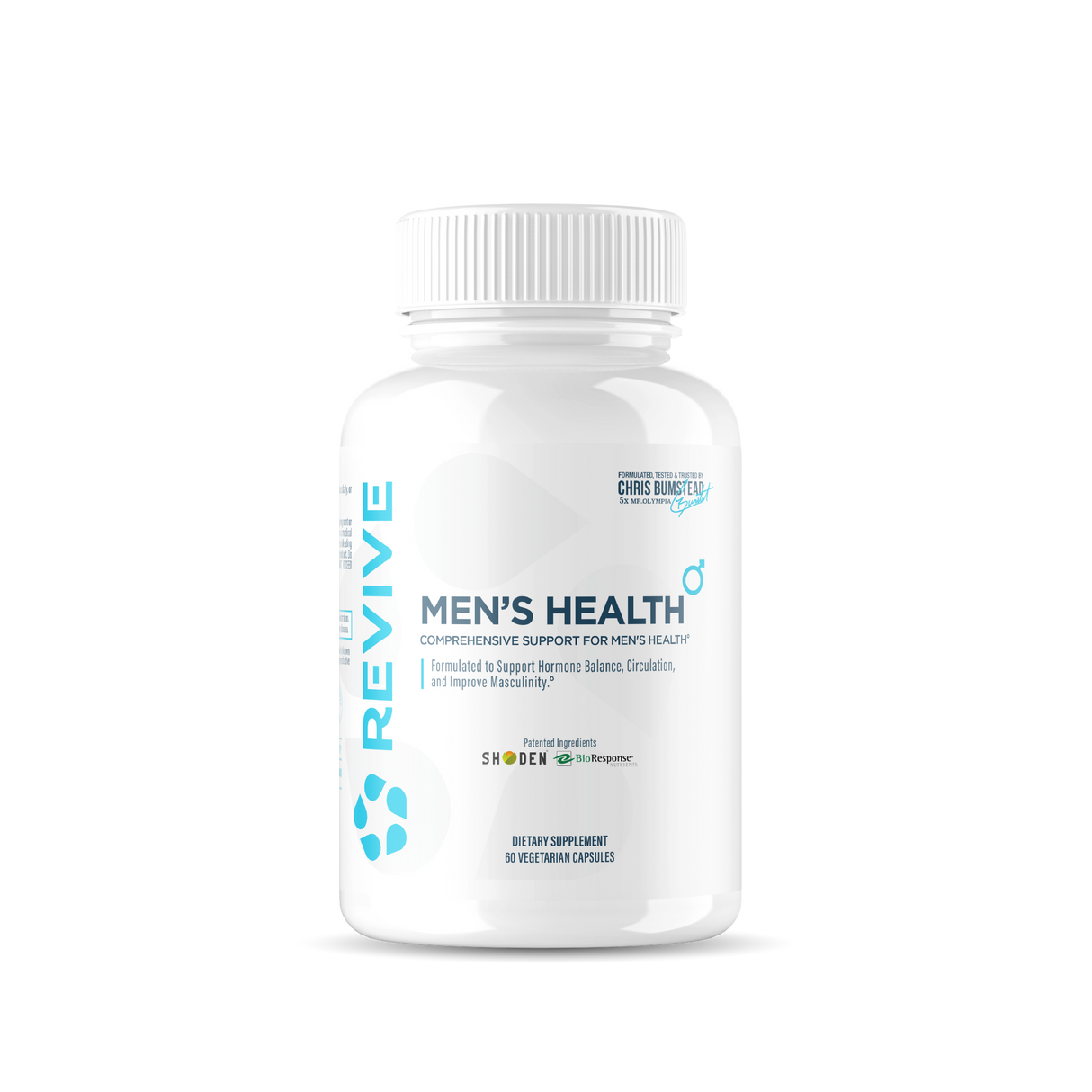 Revive MD Men's Daily Wellness Supplement | 60 Vegetarian Capsules