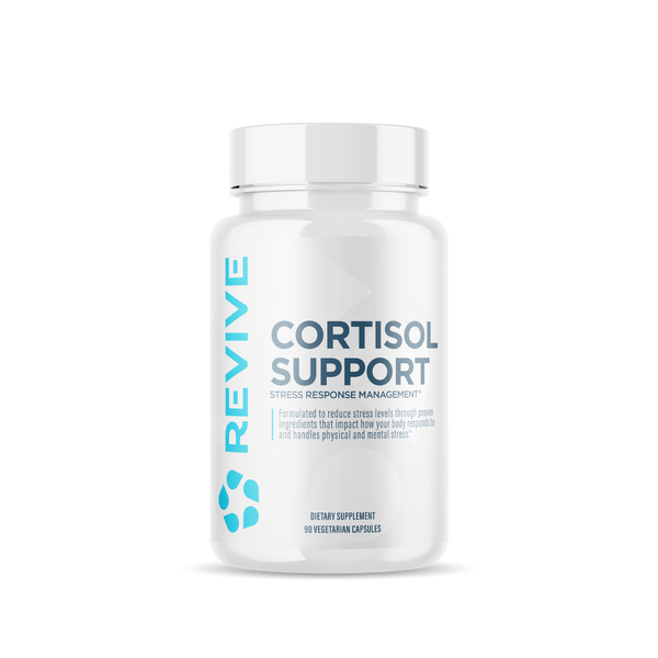 Revive MD Cortisol Manager | Magnesium & L-Theanine | 90 Vegetarian Capsules | 30 Servings