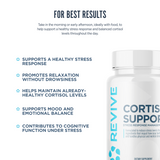 Revive MD Cortisol Manager | Magnesium & L-Theanine | 90 Vegetarian Capsules | 30 Servings