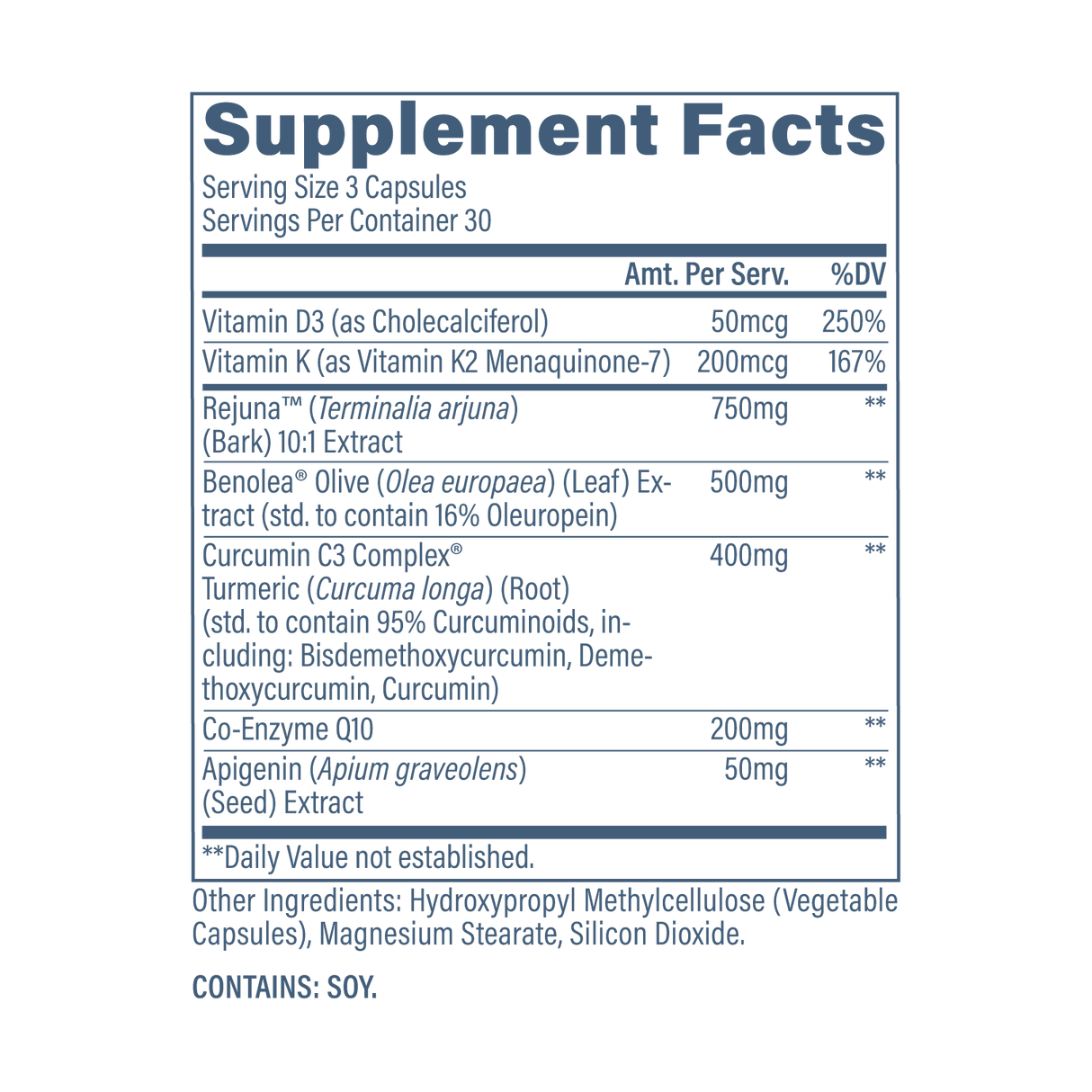 Revive MD Coenzyme Q10 200mg | 90 Veg Capsules | 30 Servings