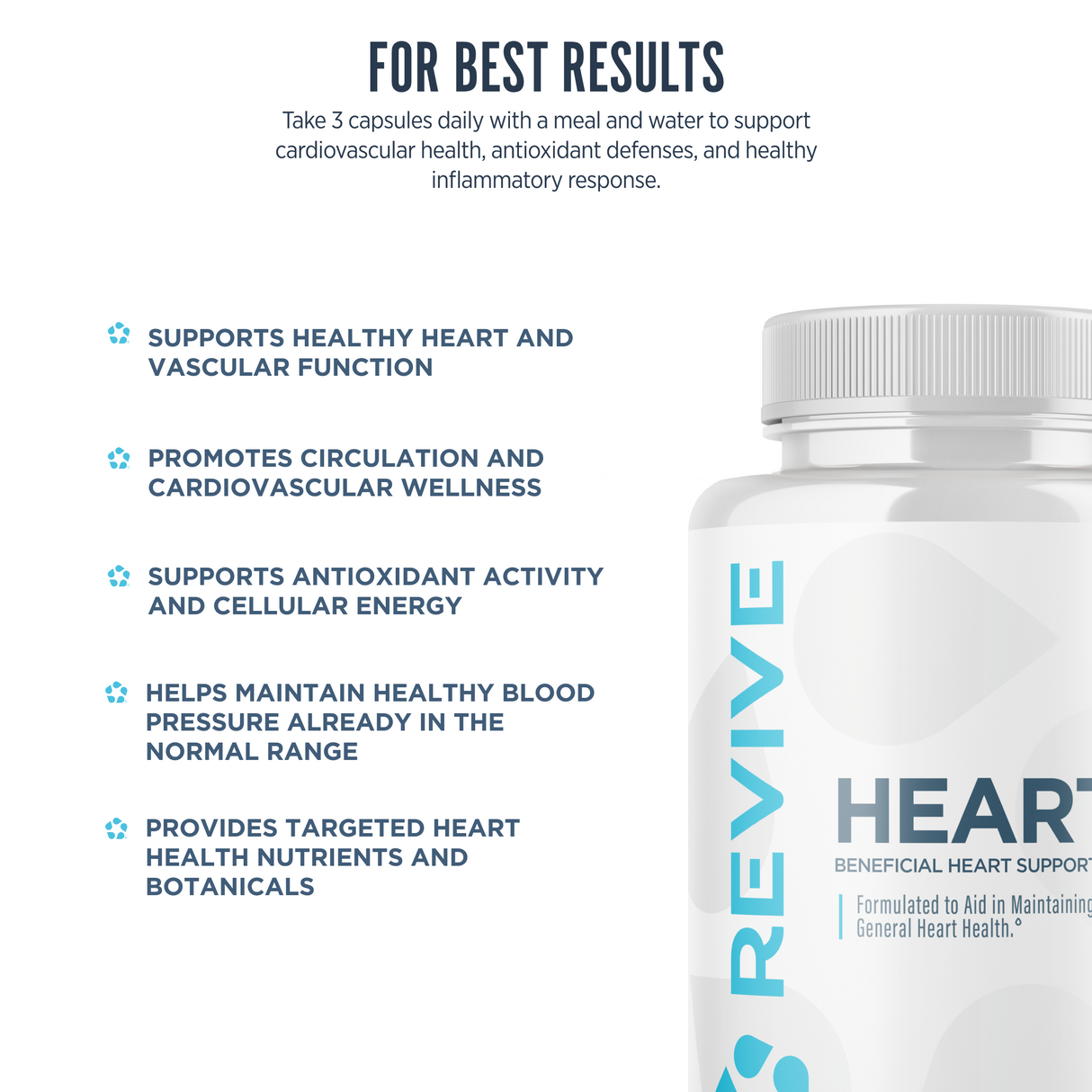 Revive MD Coenzyme Q10 200mg | 90 Veg Capsules | 30 Servings