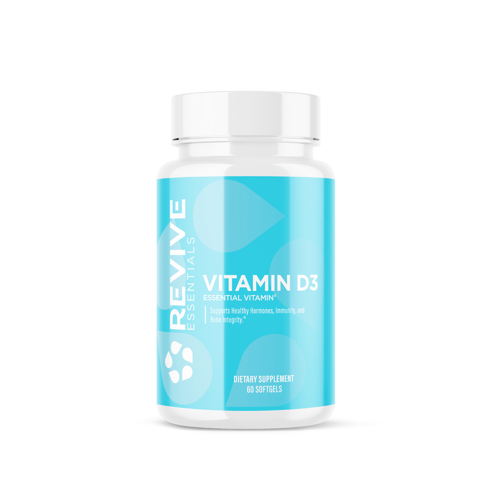 Revive MD Vitamin D3 5000 IU Supplement | 60 Softgels | 60 Servings