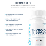 Revive MD Thyroid Support Supplement | 90 Capsules | 30 Servings
