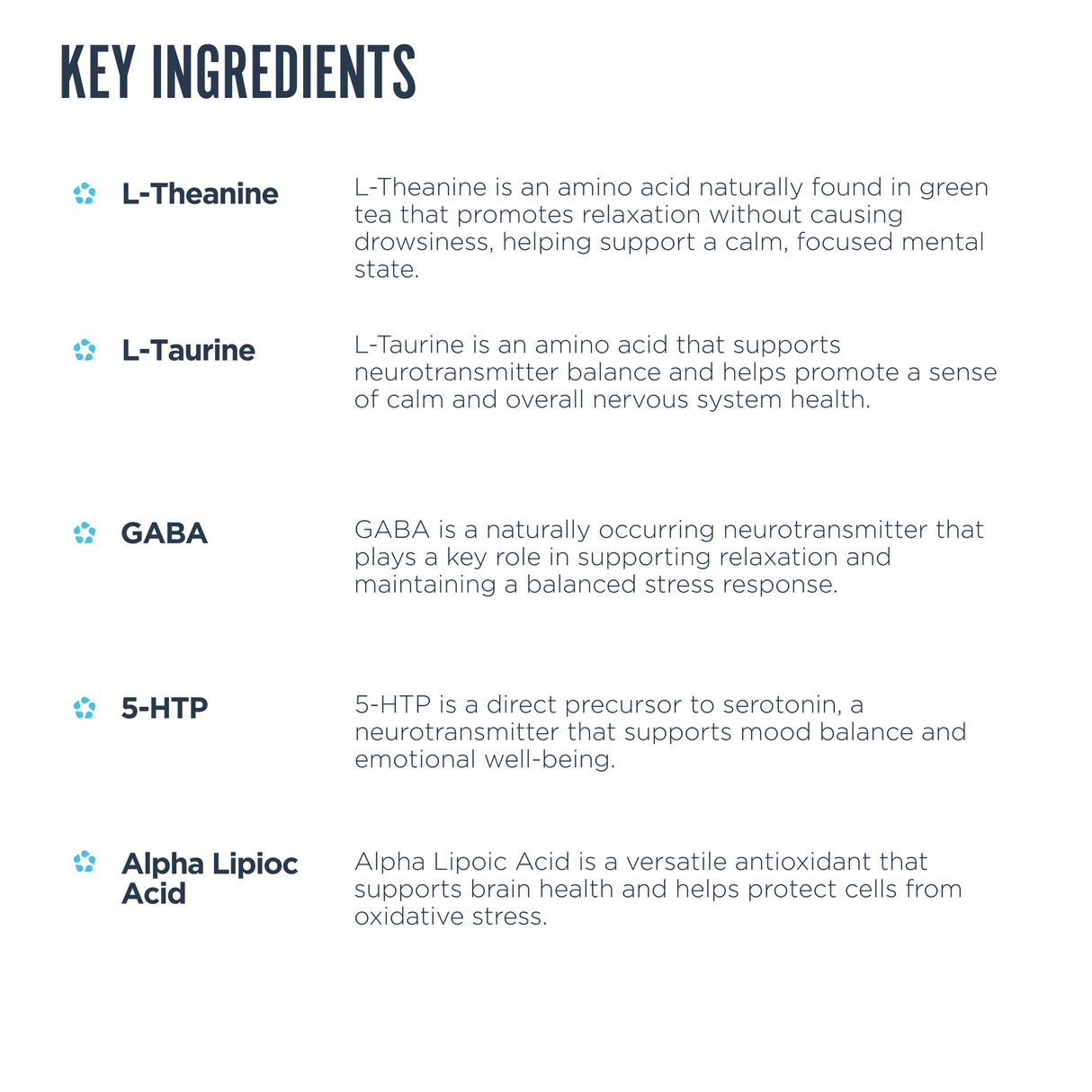 Revive MD Calm Supplement | L-Theanine, GABA & 5-HTP | 180 Capsules | 30 Servings