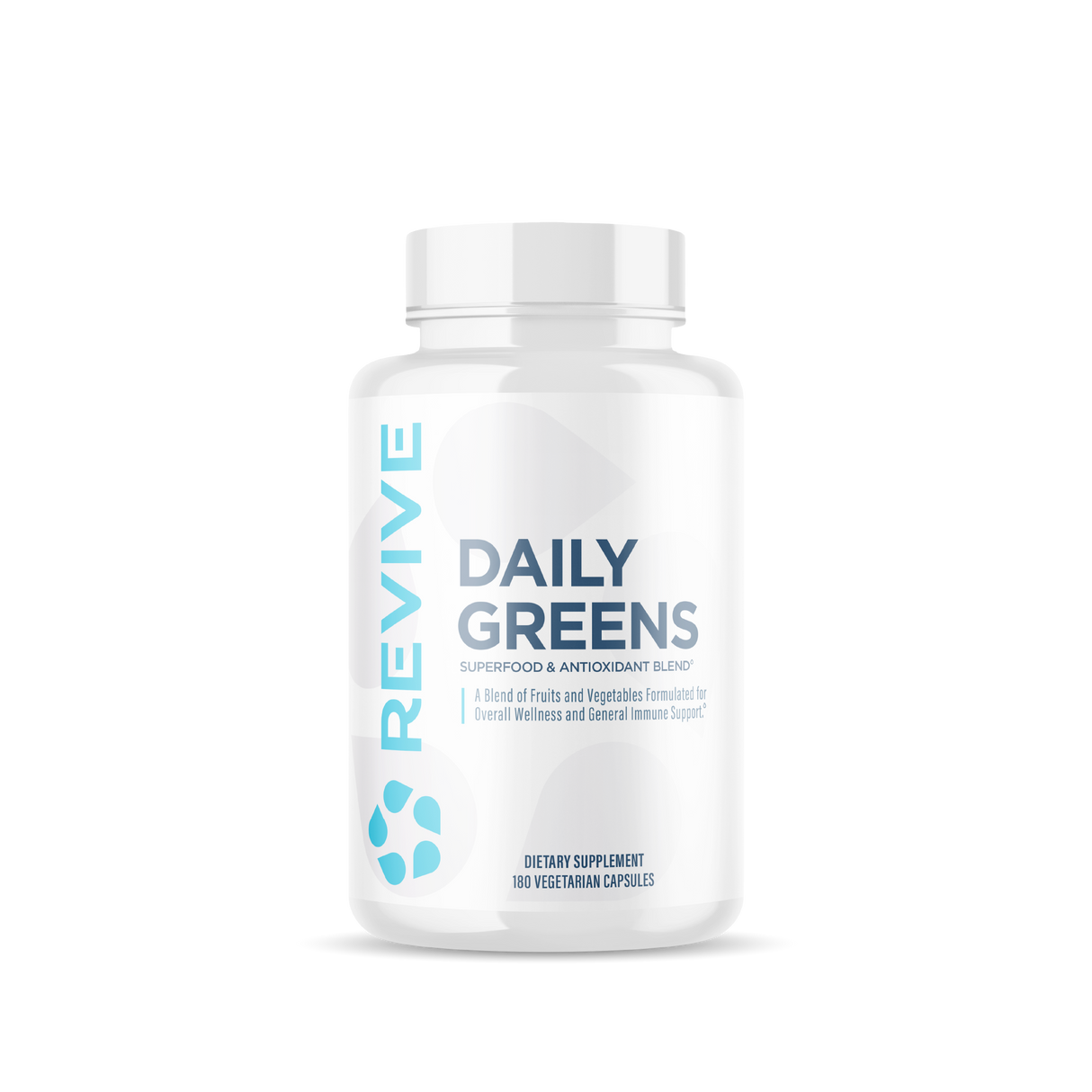 Revive MD Daily Greens 180 Capsules | Superfood Blend | 60 Servings
