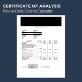 Revive MD Daily Greens 180 Capsules | Superfood Blend | 60 Servings