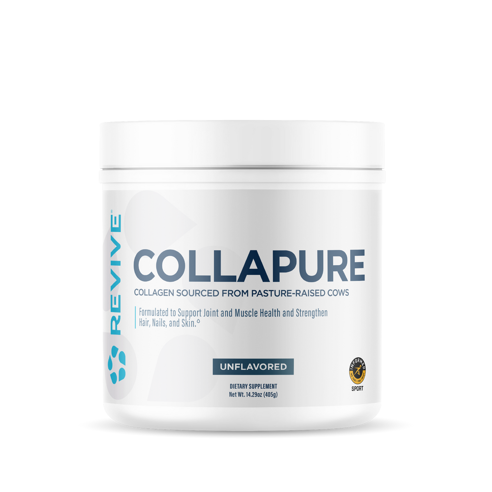 Revive MD CollaPURE Collagen Peptides Powder | Type I & III Collagen | 30 Servings