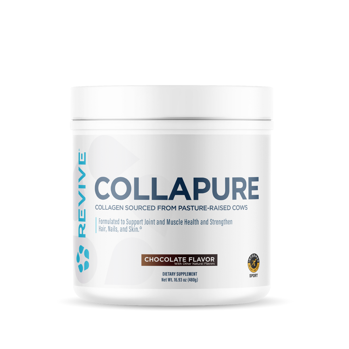 Revive MD CollaPURE Collagen Peptides Powder | Type I & III Collagen | 30 Servings