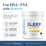 Revive MD Sleep Support Supplement | Magnesium Glycinate, Inositol & L-Theanine | 30 Servings
