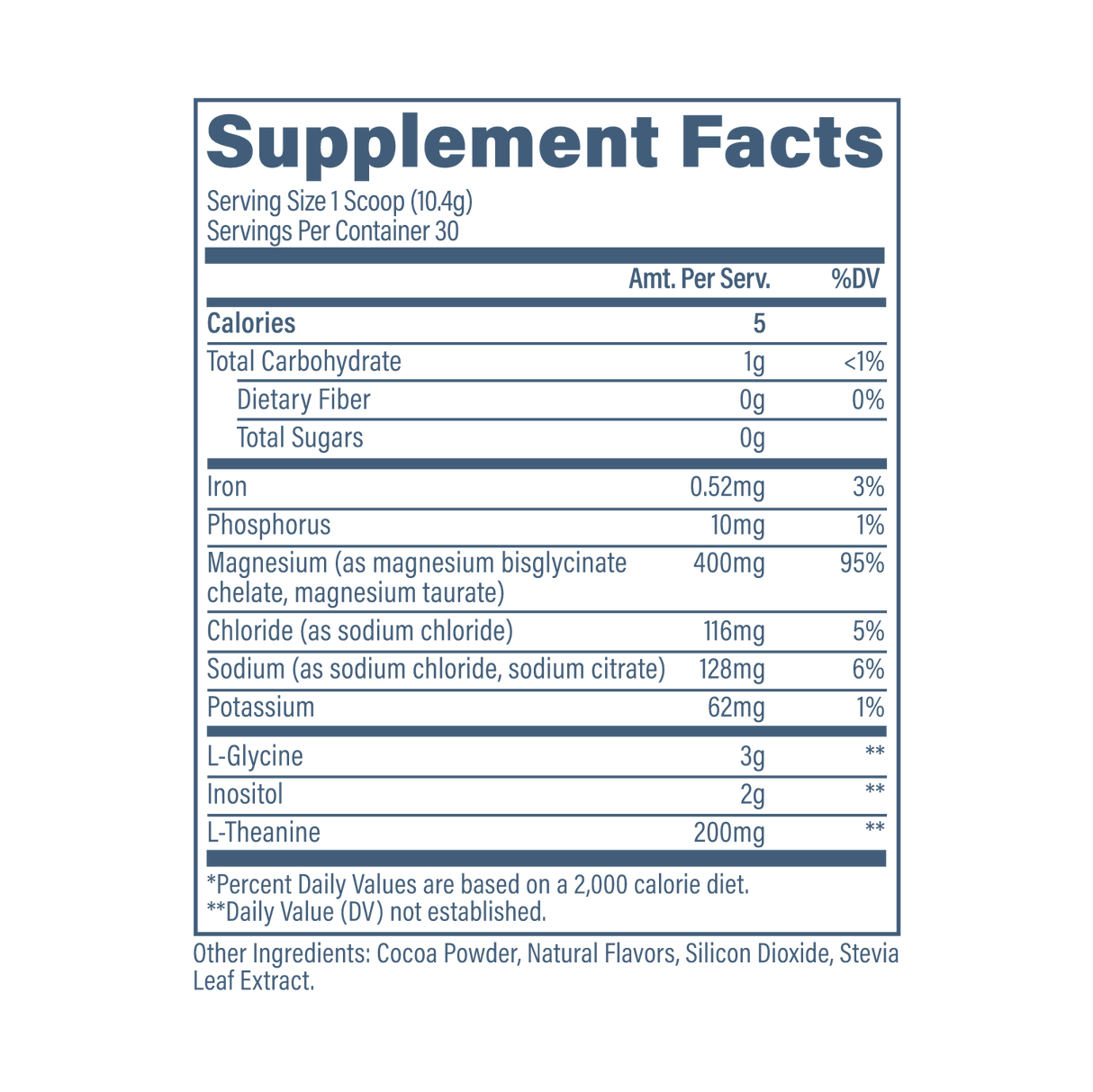 Revive MD Sleep Support Supplement | Magnesium Glycinate, Inositol & L-Theanine | 30 Servings