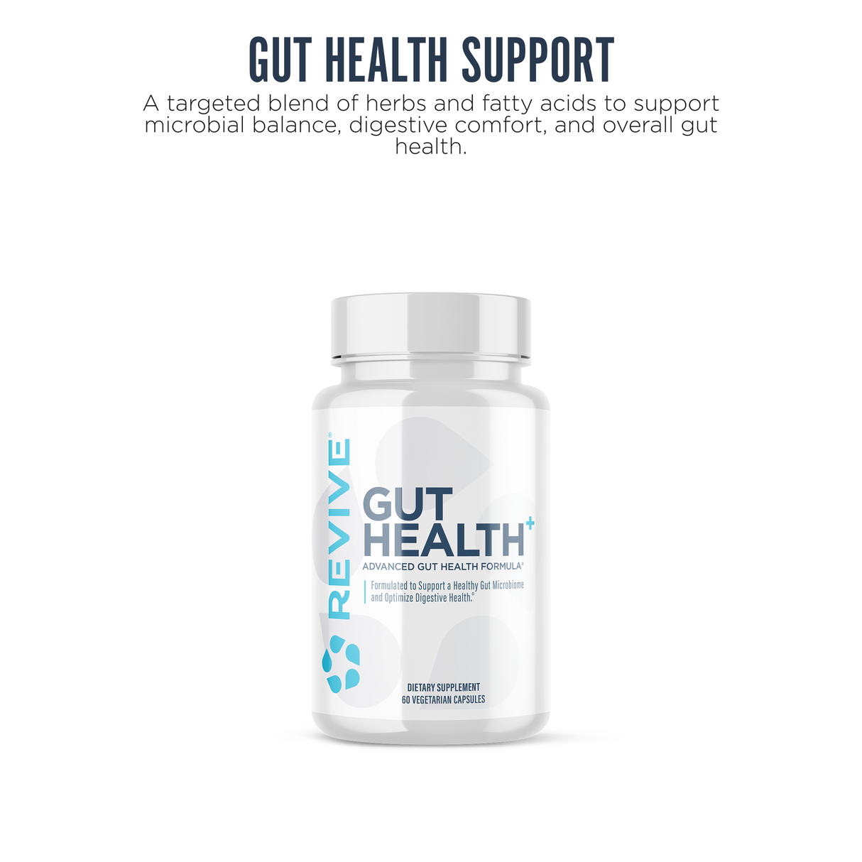 Revive MD Gut Health Plus Formula | 60 Capsules | 30 Servings