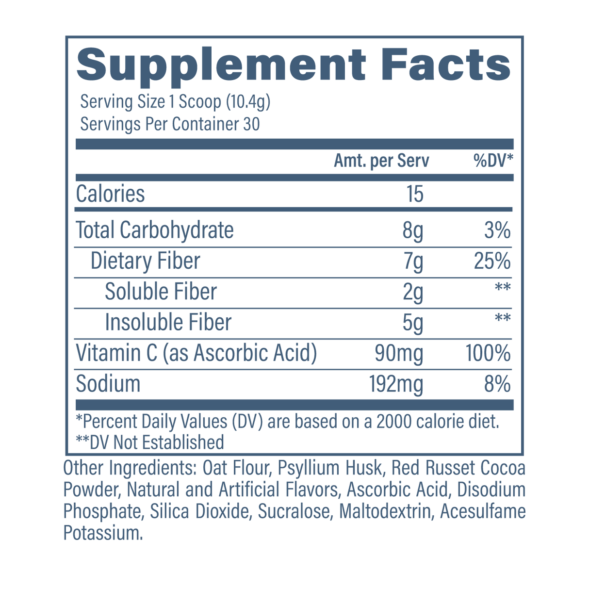Revive MD Fiber Supplement Powder | 5g Dietary Fiber | 30 Servings